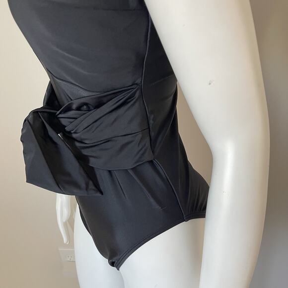 NWT Adore Me Plus Size Kaitlyn One-Piece Swimsuit Womens Size 0X Black - Picture 4 of 9